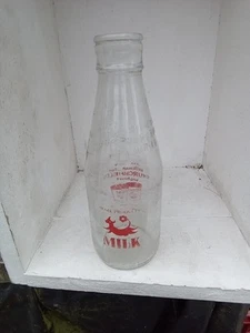 Vintage Milchflaschen, BEMBERTON CHURCHFIELDS DAIRY, keine Chips keine Risse - Bild 1 von 1