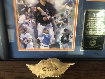 ***TOMMY LASORDA*** LOS ANGELES DODGERS HOF PSA/STICKER SIGNED BLUE CRAB SHELL - Image 1 of 4