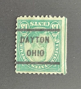 Dayton, Ohio Type 232 INVERT Precancel - 13 Cent Harrison - USA #622 - OH - Bild 1 von 2