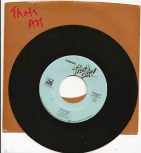 GENESIS THAT'S ALL RARE 7 INCH USA PROMO VINYL SINGLE, TITLE SLEEVE - Picture 1 of 1