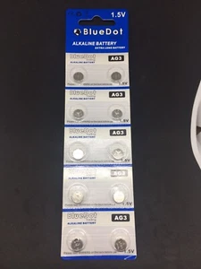 10 pack NEW ( AG3 ) LR41 392A 192 SR41 LR736 CX41 392 BATTERY Batteries - Picture 1 of 1
