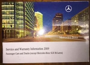 Genuine 2009 Mercedes-Benz Service & Warranty Information - Bild 1 von 2