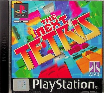 THE NEXT TETRIS- Playstation PS1 Puzzle Game COMPLETE PAL (1999) 2 player option - Image 1 of 3