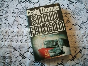 Snow Falcon (Craig Thomas, 1979 1st US Edition, HCDJ) - Picture 1 of 12