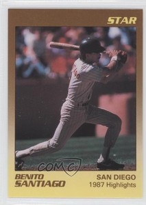 1989 Star Benito Santiago Benito Santiago 1987 Highlights #5