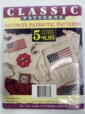 Classic Patterns Favorite Patriotic Patterns by Workbasket Sewing, Crochet - Image 1 of 3