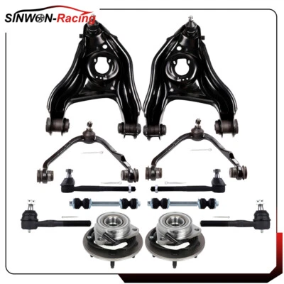 12Pc Front Control Arm Ball Joints Sway Bar End Link For 1997-2000 Ford F-150 - Image 1 of 4