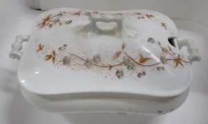 Vintage Carlsbad / Marx & Gutherz Covered Tureen , 10" x 7" - Picture 1 of 15