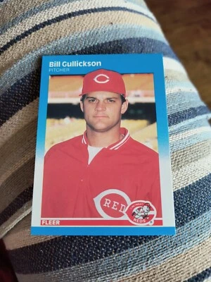 BILL GULLICKSON 1987 FLEER GLOSSY #203 FREE SHIPPING - Image 1 of 2