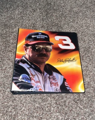 Cuaderno Dale Earnhardt Starline 2001 carpeta de 3 anillas NASCAR 2 pulgadas Foto 1 de 4
