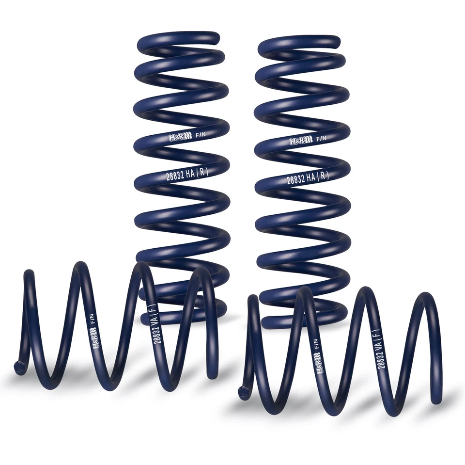 H&R Lowering Springs 35mm For VW Golf MK7 & SEAT Leon (MQB) - (22843-2) - Image 1 of 1