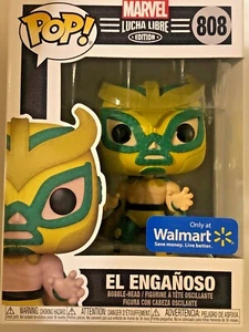 Funko Pop! El Engañoso #808 Marvel Lucha Libre Walmart Exclusive IN HAND - Picture 1 of 7