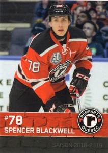 2018/19 Quebec Remparts - SPENCER BLACKWELL