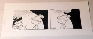 RUGRATS: ORIG. 2002 DAILY COMIC STRIP ART - Kimi tells Angelica she's bossy - Picture 1 of 3