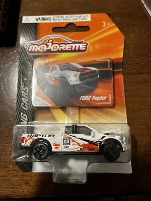 Majorette 1/64 Racing Cars Ford F-150 Raptor (White) Diecast Model Car 4009MJ6 - Image 1 of 4