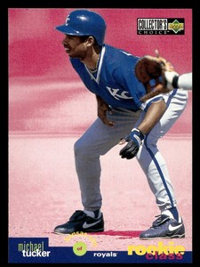 1995 Collector's Choice Michael Tucker #10 Kansas City Royals