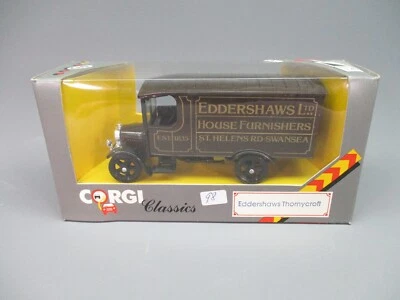 ZA181 CORGI CLASSICS C843 1/43 1:43 Camion Eddershaws Thornycroft - Photo 1/4