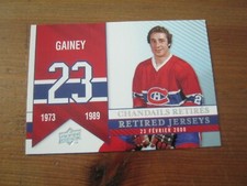2008 09 Upper Deck Canadiens Centennial #286 Bob Gainey Short Print       ZH3