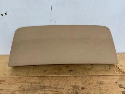 1995-2001 BMW 740i 740iL Front Seat Back Rest Upper Cover Trim Panel Beige Oem - Image 1 of 4