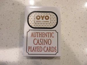 OYO Hotel & Casino Las Vegas Deck of Playing Cards + FREE Poker Chip - Picture 1 of 9