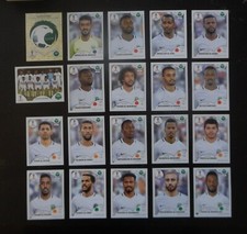 Panini FIFA World Cup Russia 2018 Complete Team Saudi Arabia Stickers 
