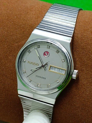 Reloj vintage RADO VOYAGER 17 joyas indicador automático día/fecha Foto 1 de 4