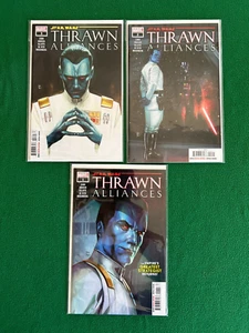 STAR WARS THRAWN ALIANZAS #1, 2, 3, lote de 3 números, Marvel Comics 2024 - Imagen 1 de 1