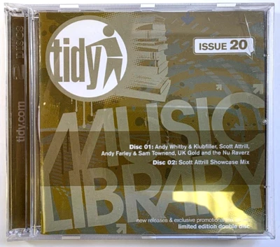 Tidy Music Library Issue 20 CD 2 x Mixed compilation limited ed 2010 hard house - Image 1 of 4