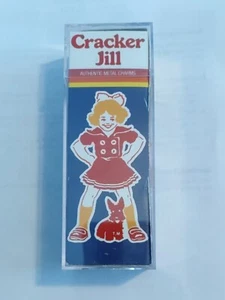Vintage Cracker Jill Metal Charms Necklace Reproduced from Original Molds NEW - Picture 1 of 7