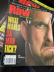 WWF WWE RAW Magazine AGOSTO 2003 Goldberg - Foto 1 di 3