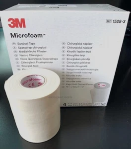 Cinta médica quirúrgica de espuma elástica 3M 3" x 5,5 yardas - 1, 2, 4 rollos/caja - Imagen 1 de 2