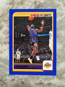 Lebron James 2023/24 NBA Hoops Blue Parallel #52 Los Angeles Lakers - Bild 1 von 4