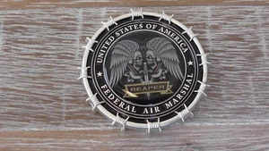 US Federal Air Marshal FAM FAMs Reaper Challenge Coin - Bild 1 von 8