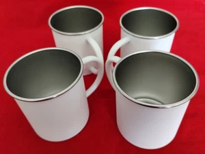 Wholesale Lot 48pc Stainless Steel Coffee Soup Mug Tumbler Camping Mug Cup 12oz  - Picture 1 of 5