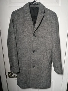 Old Navy Coat Jacket Overcoat For Men Xs Checker Design - Picture 1 of 13