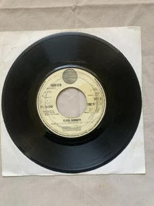 Black Sabbath Paranoid Single 7" 1970 Uk Vertigo Swirl VG  - Picture 1 of 4