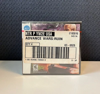 Nintendo DS Advance Wars: Days of Ruin (SEALED 4 PACK) - Image 1 of 4