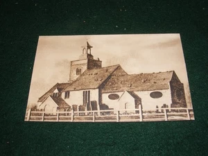 ALTE POSTKARTE LEYTON PFARRKIRCHE VOR 200 JAHREN VON J BURROW - Bild 1 von 2