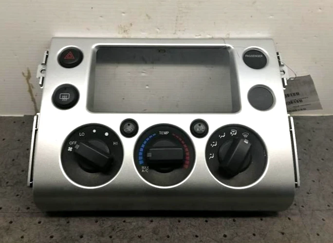 2007 2008 2009 2010 Toyota FJ Cruiser AC Climate Control Temp Silver Used Foto 1 de 2