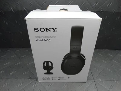 Sony Wireless Stereo Headphone System with Transmitter Dock for TV WH-RF400 - Image 1 of 4
