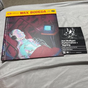 SIGNED Hot Mulligan- The Sound a Body Makes When It's Still Iridescent Blue /300 - Picture 1 of 3