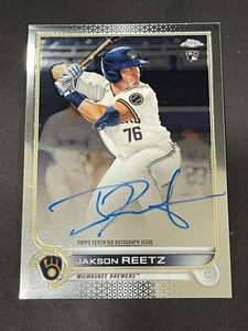 2022 Topps Chrome - Autograph - Jakson Reetz - #RA-JRE - Bild 1 von 2