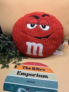 M And M Red Character Pillow Retro - Picture 1 of 9