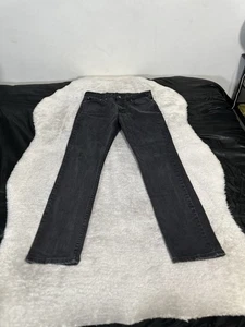 Levis 511 Mens Black Slim Denim Jeans Size 33x31 Pants Stretch Pockets - Picture 1 of 8