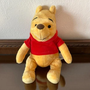 Disney Parks WINNIE l'Orso POOH Peluche 10" Peluche Morbido Personaggio Disney Giocattolo - Foto 1 di 4