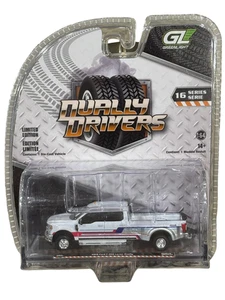 Greenlight 2019 Ford F-350 Lariat Dually White with Custom Stripes 1/64 - Bild 1 von 1