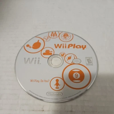 Wii Play (Nintendo Wii) Disc Only (Resurfaced) - Image 1 of 2