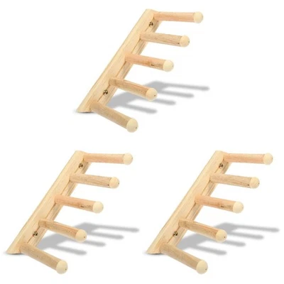 3 Mounted Cat Climber Climbing Shelf Steps Floating Shelves - Image 1 of 4