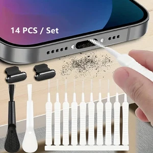 14 Pieces Iphone Cleaning Kit for Charging Port, Multifunctional Cleaning Tool C - Picture 1 of 12