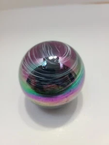 Vintage Balos Mouth Blown Glass Paperweight - Picture 1 of 7